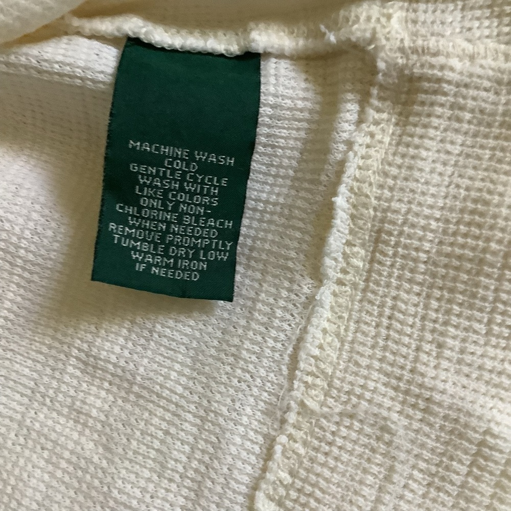 Ralph Lauren Cream Top - Picture 9 of 14